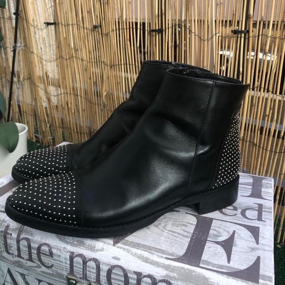 Studded Leather Boots - Picture 3 of 10